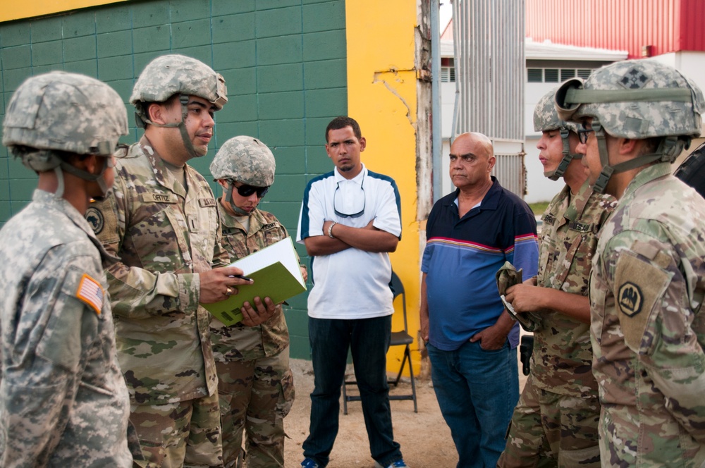 Army Reserve Soldiers Bring Water to Remote Mountain Area of Puerto Rico