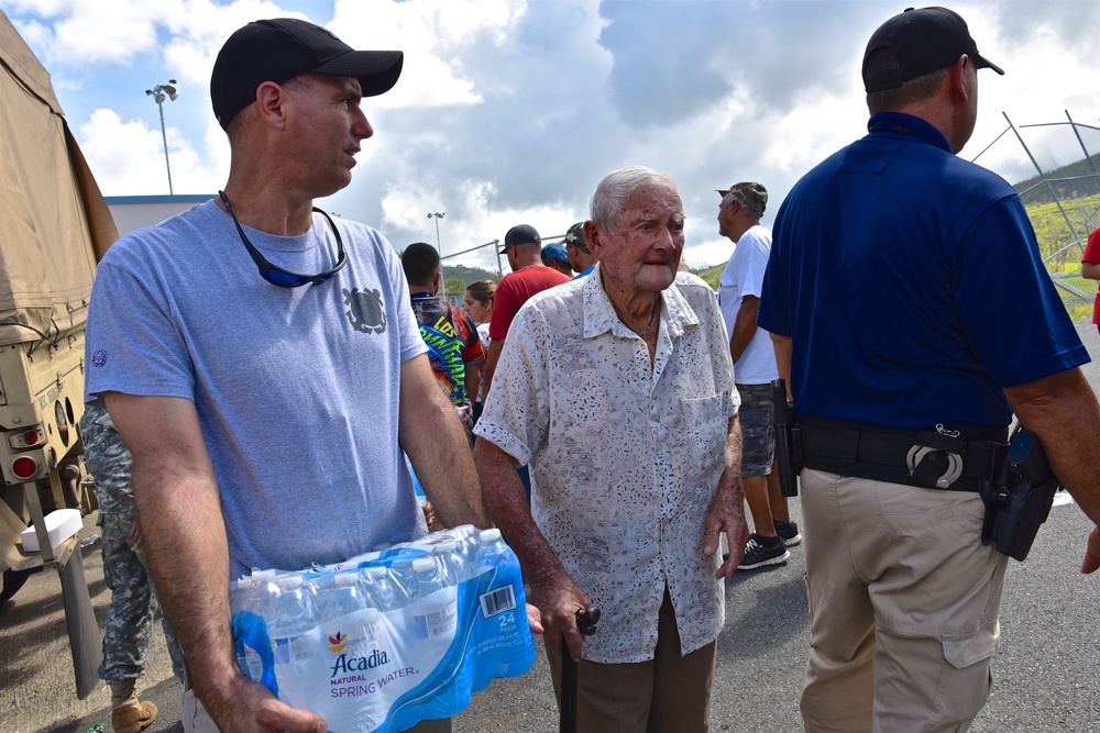 Helping those affected by Hurricane Maria in Barranquitas, Puerto Rico