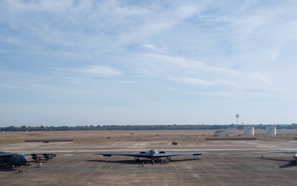 Barksdale hosts 2017 Warfighter Conference featuring B-2, B-1. B-52