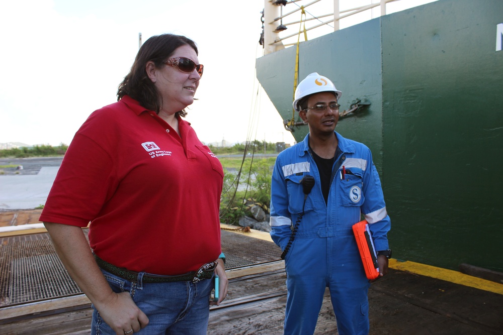 USACE Logistics Agency delivery increases the temporary power mission on the Virgin Islands