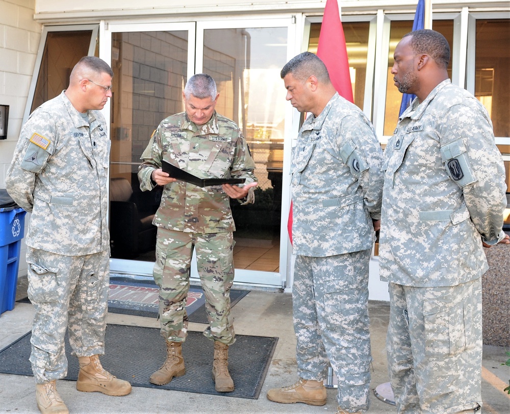 New York Army National Guard Awarded PRNG Commendation Medal.