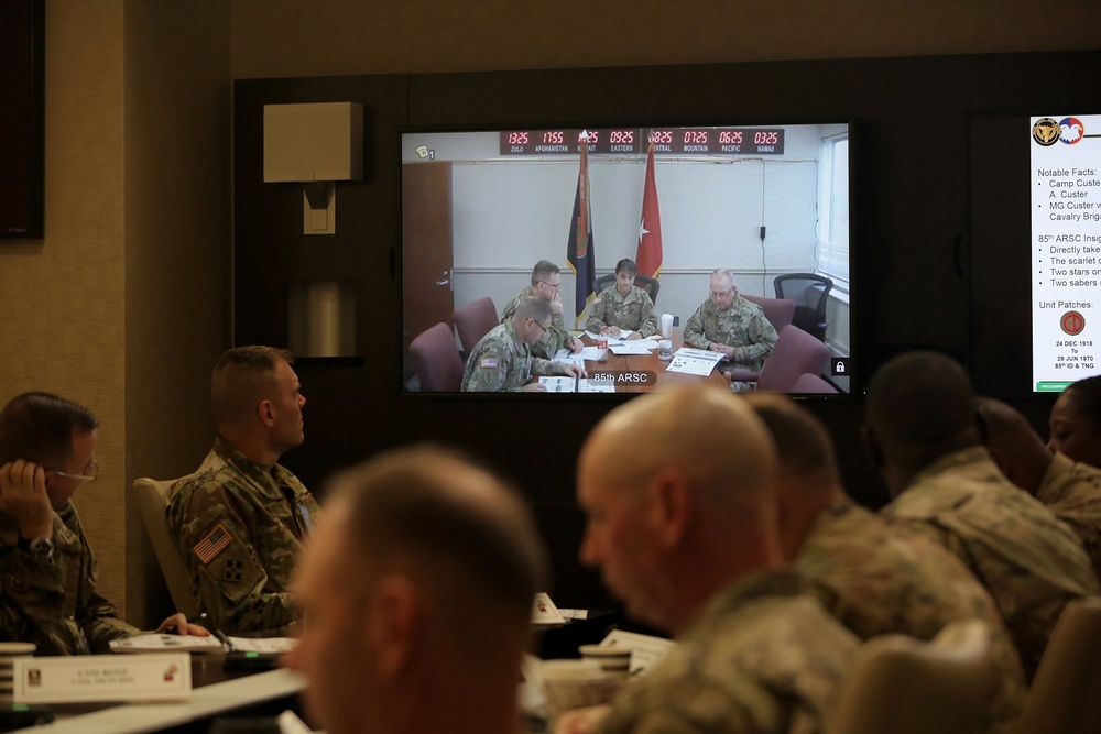 Active duty command teams learn reserve component processes