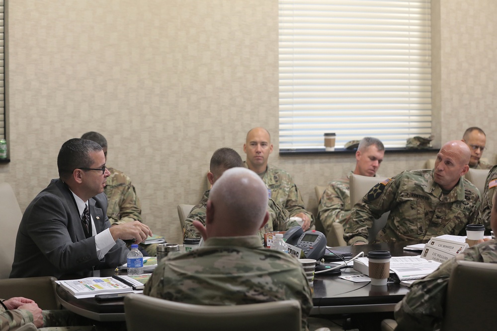 Active duty command teams learn reserve component processes