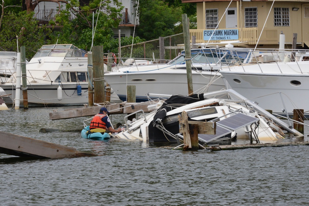 Coast Guard responds to U.S. Virgin Islands