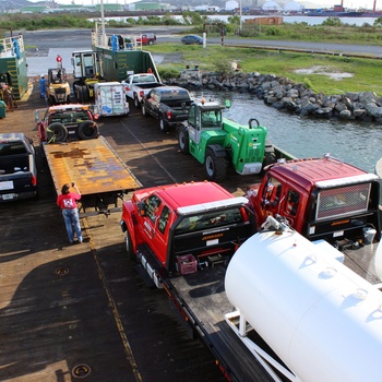 USACE Logistics Agency delivery increases the temporary power mission on the Virgin Islands
