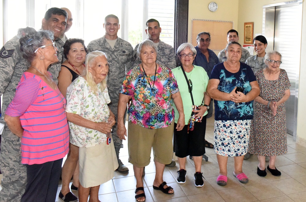 The Puerto Rico Air National Guard and Community Partner join forces to provide clean water