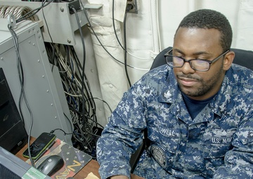 Keeping Vigilant on USS Frank Cable During Cyber Security Awareness Month