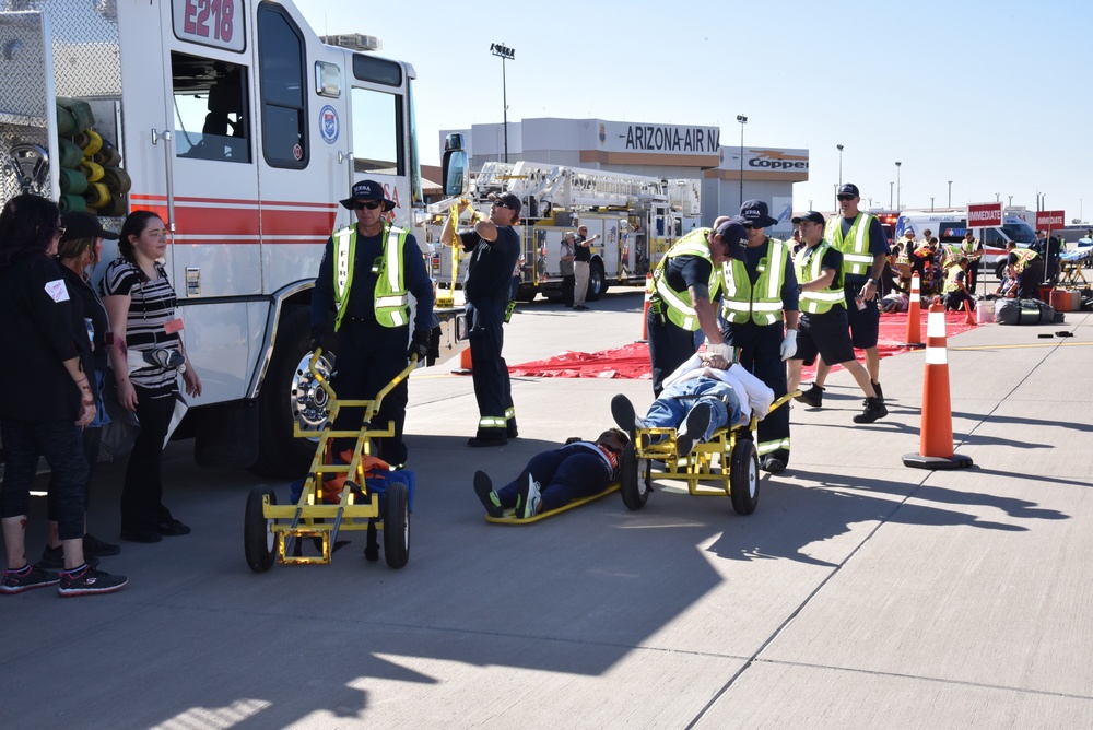 AZ Air Guard tests emergency response with Phoenix Sky Harbor