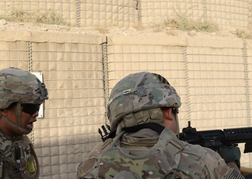 3ID RSSB Security Platoon conducts stress fire exercise