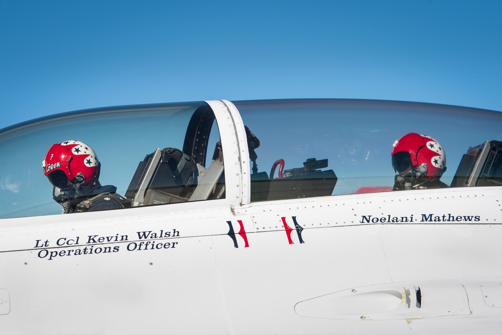 Local reporter flies like a 'Thunderbird'