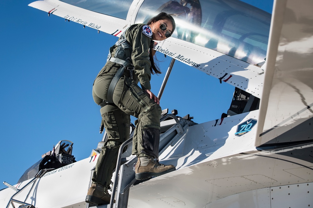 Local reporter flies like a 'Thunderbird'