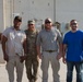 Lt. Gen. Michael Garrett visits theater reserve storages in Qatar