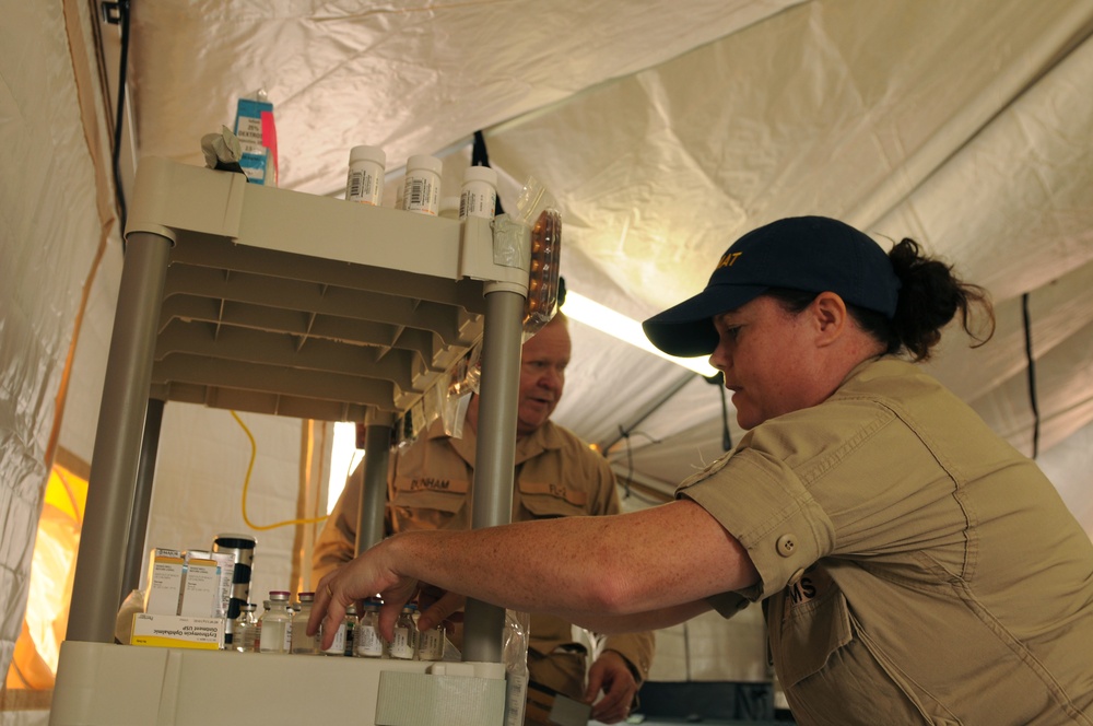 DMAT teams help USNS Comfort provide relief in Puerto Rico