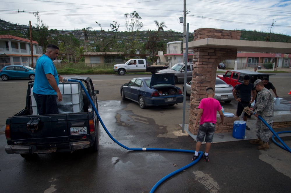 Hurricane Maria: Water Purification