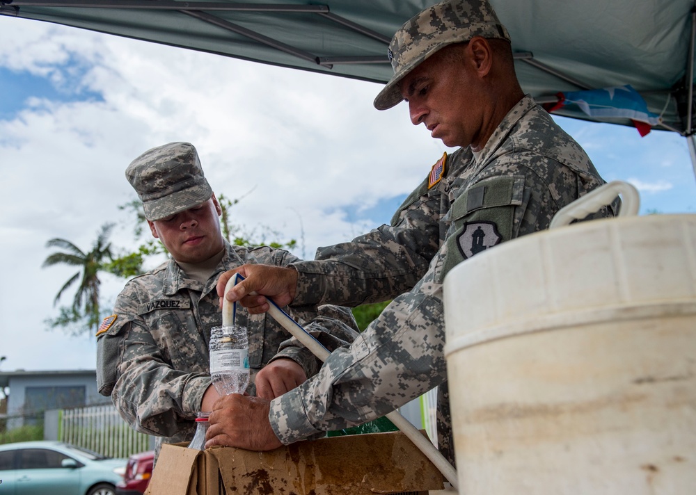 Hurricane Maria: Water Purification