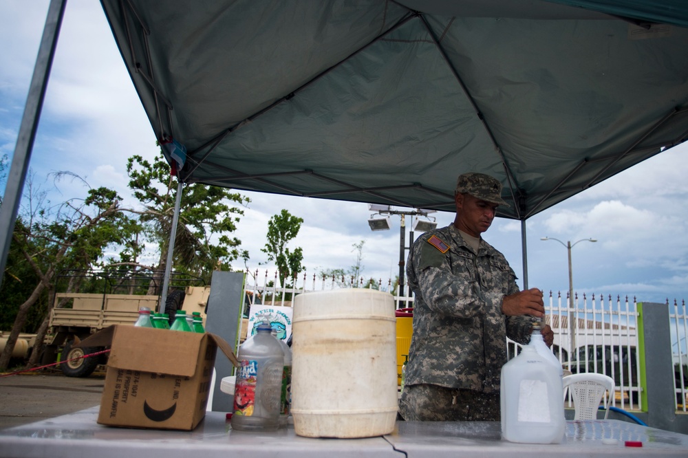 Hurricane Maria: Water Purification