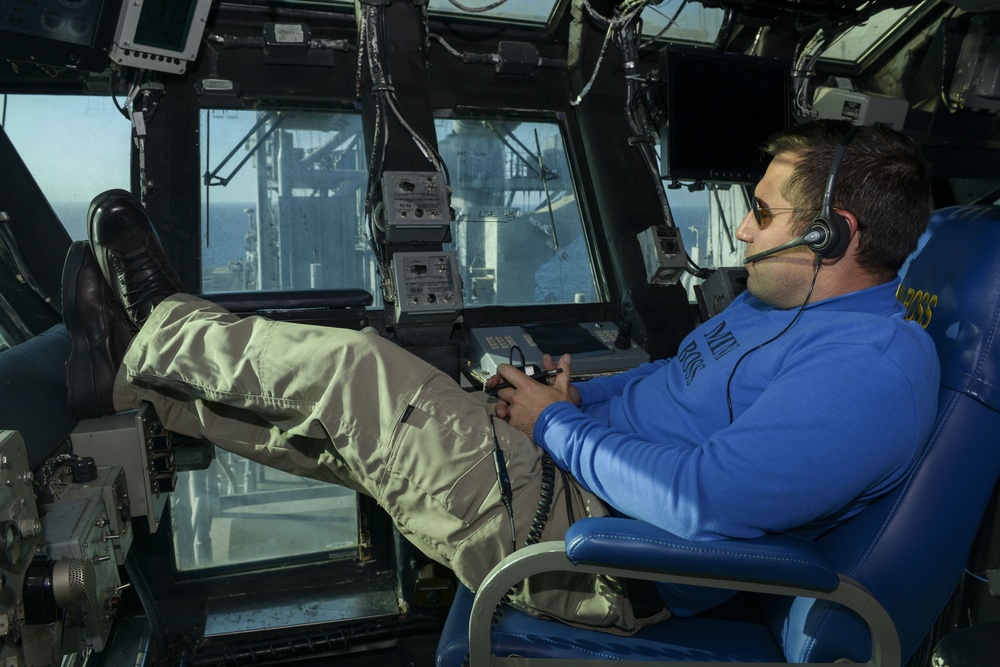 Dawn Blitz 2017 USS Essex (LHD 2) Flight Operations