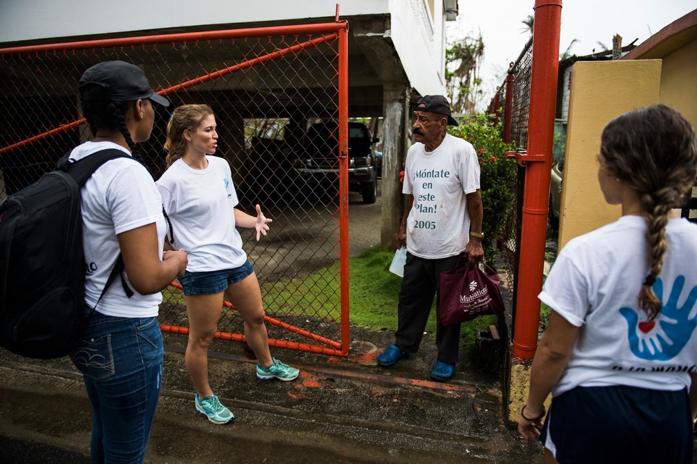 Hurricane Maria: Food and Water Distribution in Humacao