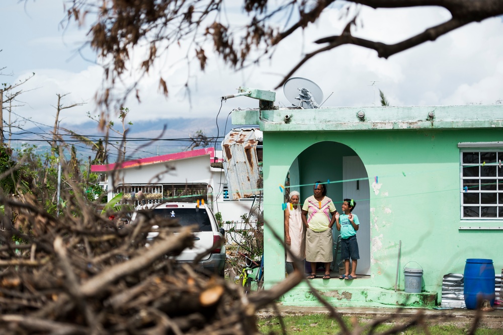 Hurricane Maria: Food and Water Distribution in Humacao