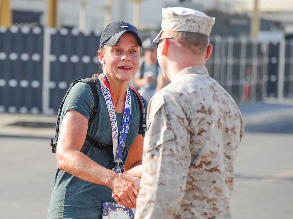 Marine Corps Marathon runs through UAE