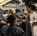 Sailors Donate Hair to Cancer Patents in Sri Lanka