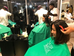 Sailors Donate Hair to Cancer Patents in Sri Lanka
