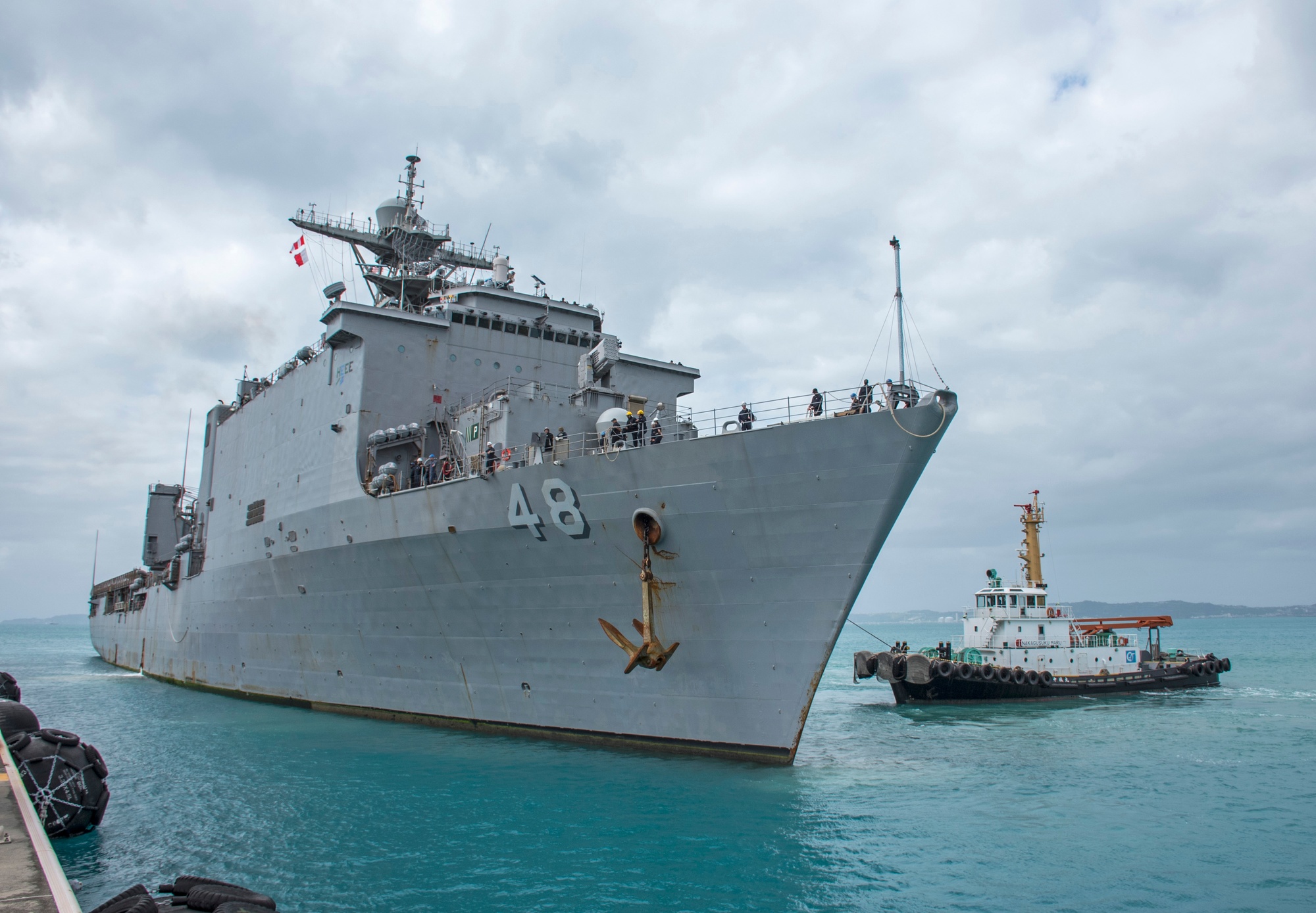 DVIDS - Images - USS Ashland Arrives in Okinawa with Mariners