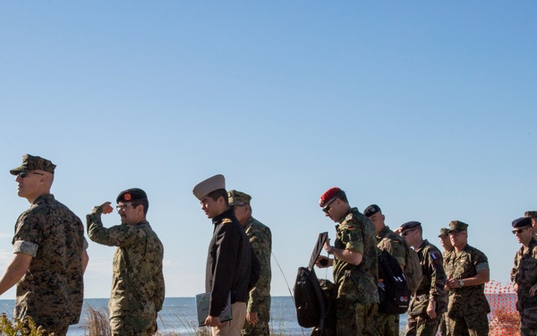 Bold Alligator 2017 Distinguished Visitors Observance