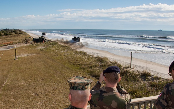 Bold Alligator 2017 Distinguished Visitors Observance
