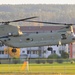 2-227th Aviation Regiment, 1st Air Cavalry Brigade helicopters arrive at Katterbach Army Airfield in Ansbach, Bavaria, Germany