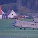 2-227th Aviation Regiment, 1st Air Cavalry Brigade helicopters arrive at Katterbach Army Airfield in Ansbach, Bavaria, Germany