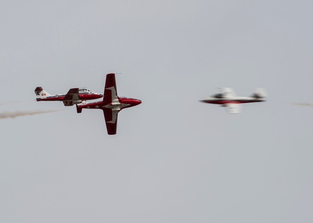 Snowbirds at Gowen Field