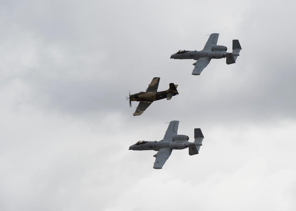 Heritage Flight at Gowen Thunder