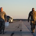 Airmen conduct FOD walk after air show