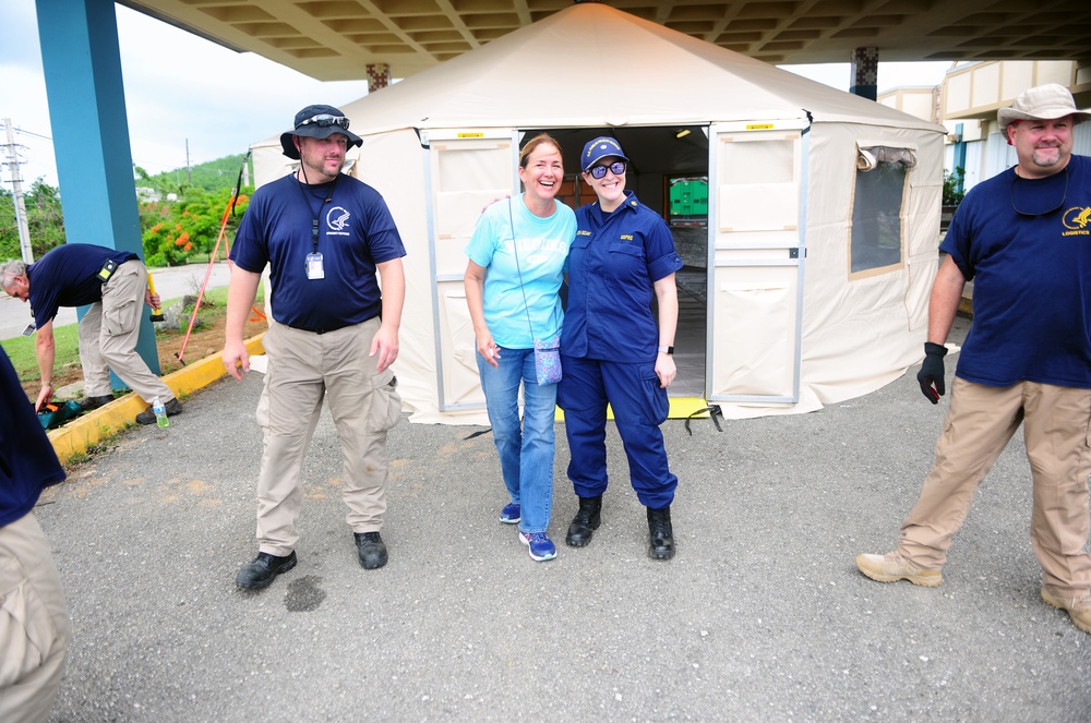 Medical supplies delivered to remote Puerto Rican island hospital