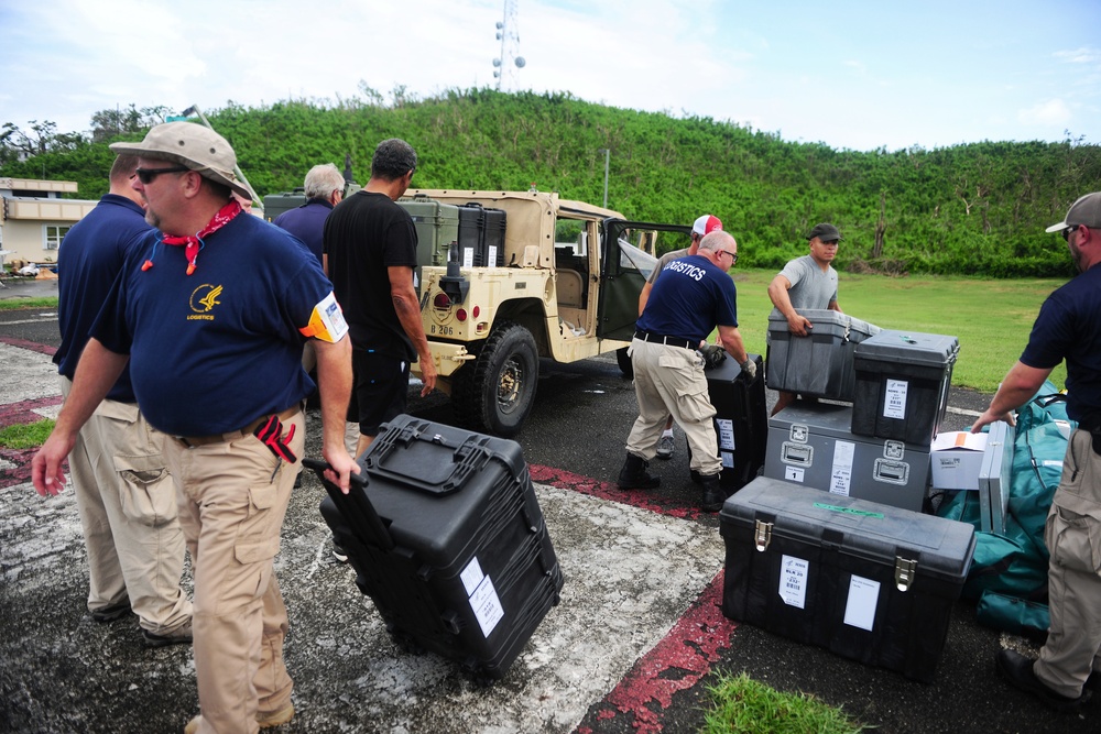 Medical supplies delivered to remote Puerto Rican island hospital