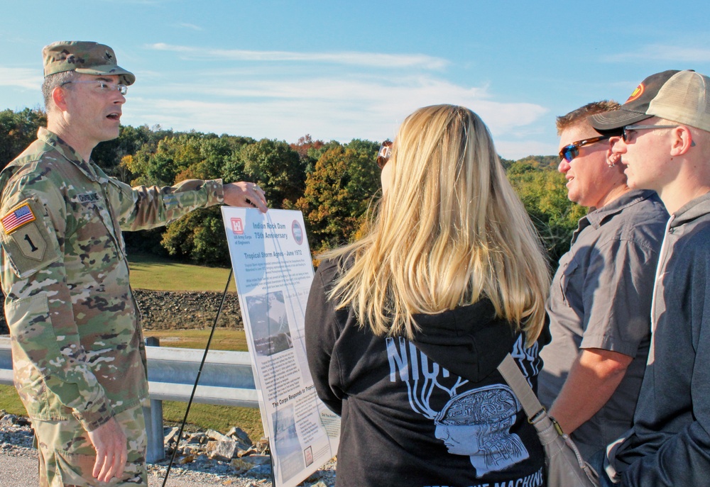 U.S. Army Corps of Engineers celebrates 75 years of reducing flood risks at Indian Rock Dam