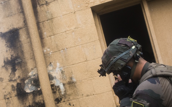 U.S. Marines and Coalition Forces takeover MOUT Lejeune