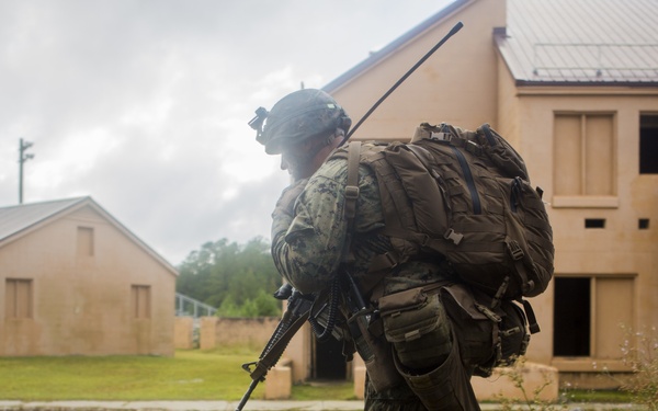 U.S. Marines and Coalition Forces takeover MOUT Lejeune