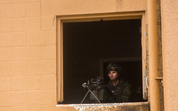 U.S. Marines and Coalition Forces takeover MOUT Lejeune