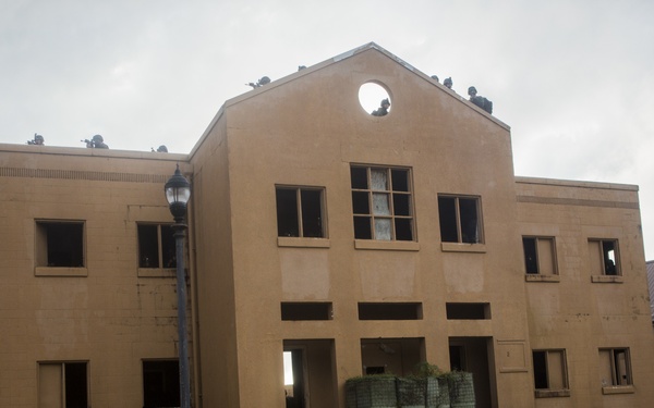 U.S. Marines and Coalition Forces takeover MOUT Lejeune