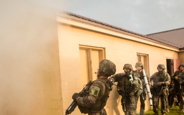 U.S. Marines and Coalition Forces takeover MOUT Lejeune