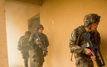 U.S. Marines and Coalition Forces takeover MOUT Lejeune