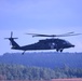 2-227th Aviation Regiment, 1st Air Cavalry Brigade helicopters arrive at Katterbach Army Airfield in Ansbach, Bavaria, Germany