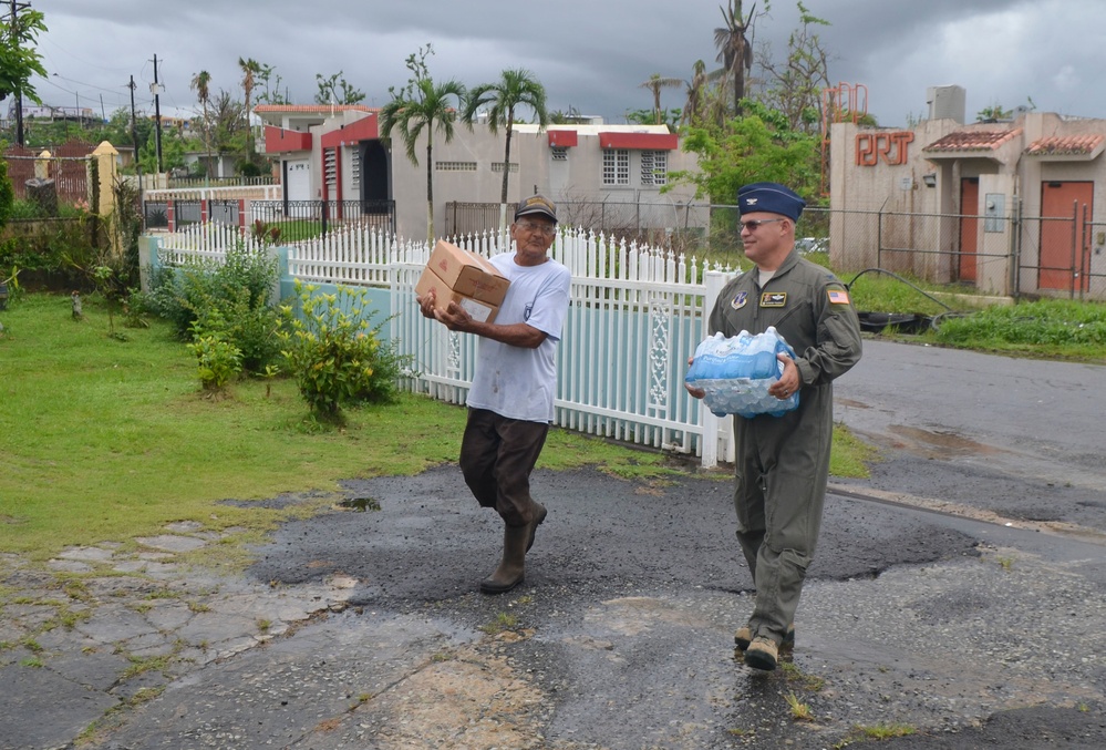 PRANG delivers supplies to families in Puerto Rico