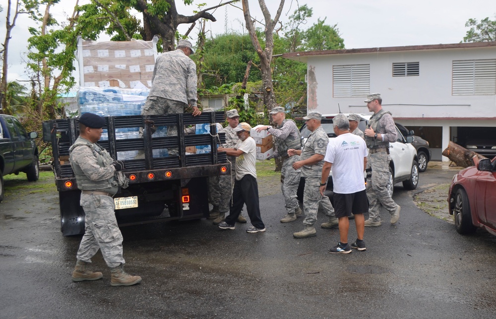 PRANG delivers supplies to families in Puerto Rico