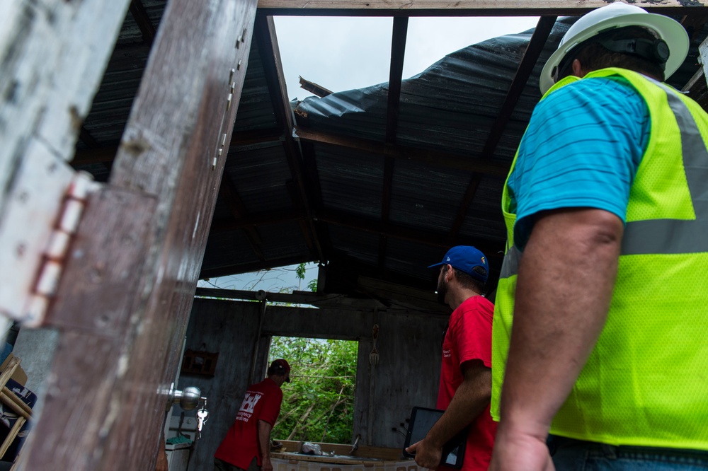 Hurricane Maria: Blue Roof Project