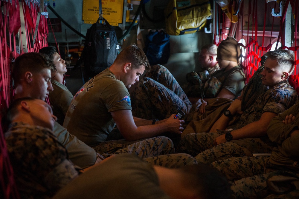 1st LAR leave for Southern Katipo 17