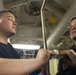 USS America Sailor cleans berthing