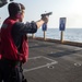 Nimitz Conducts Small Arm Qualification